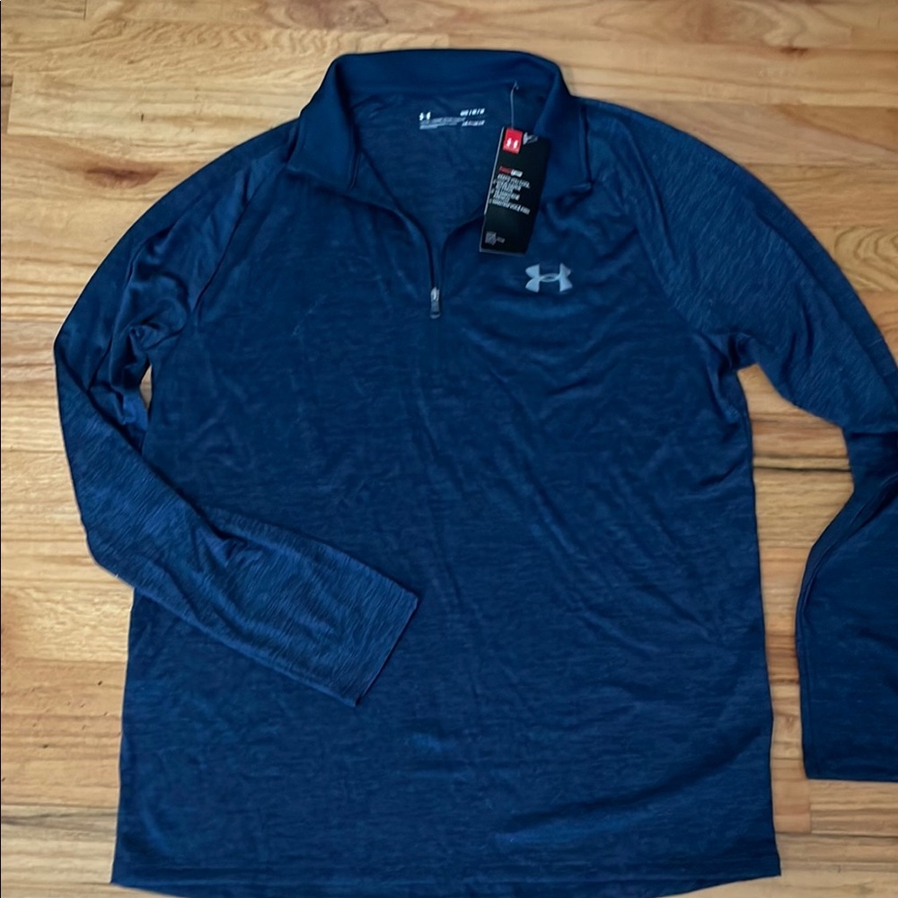 Under Armour Men's Blue Long Sleeve Shirt
